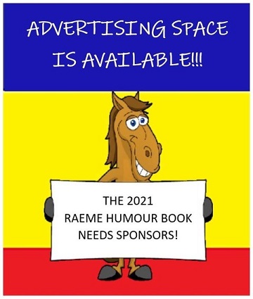 RAEME Humour Book - Calls for Advertising